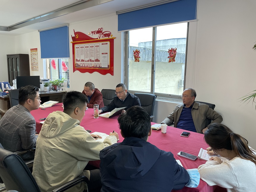 朱軍一行到建筑智能化事業(yè)部開(kāi)展 “十四五”規(guī)劃調(diào)研